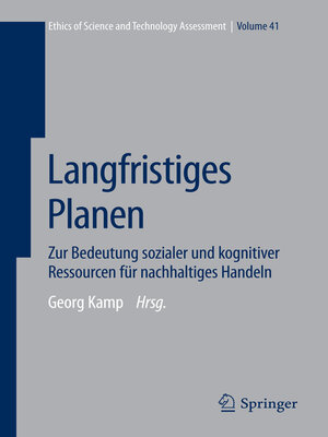 cover image of Langfristiges Planen